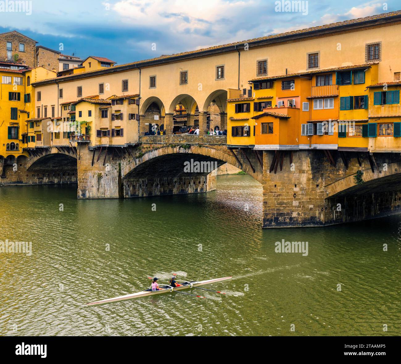 Pont à Florence, Toscane, Italie Banque D'Images