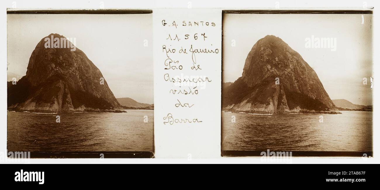 Vista para o Pão de Açúcar (002080BR0215). Banque D'Images