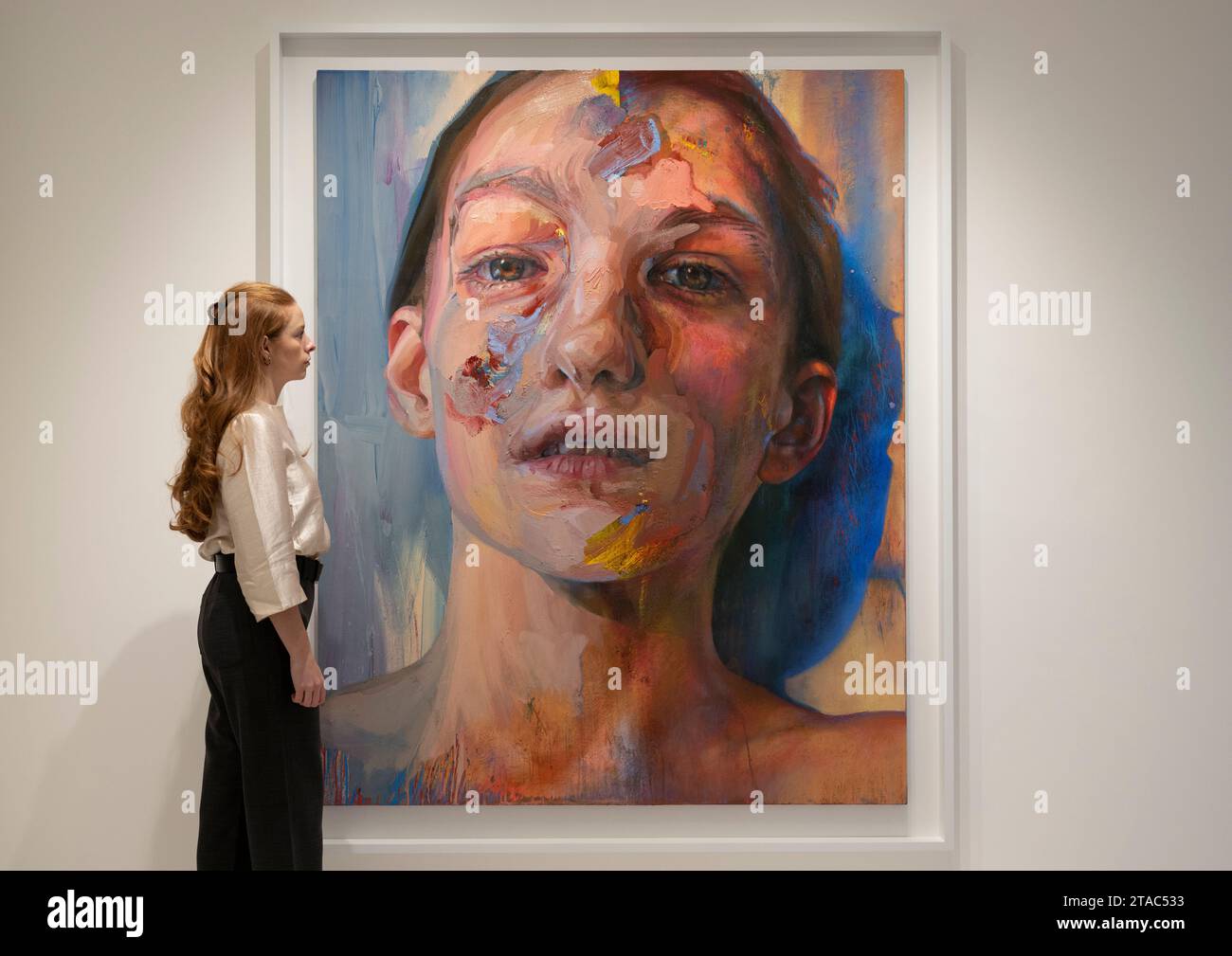 londres-royaume-uni-30-novembre-2023-jenny-saville-ekkyklema-une