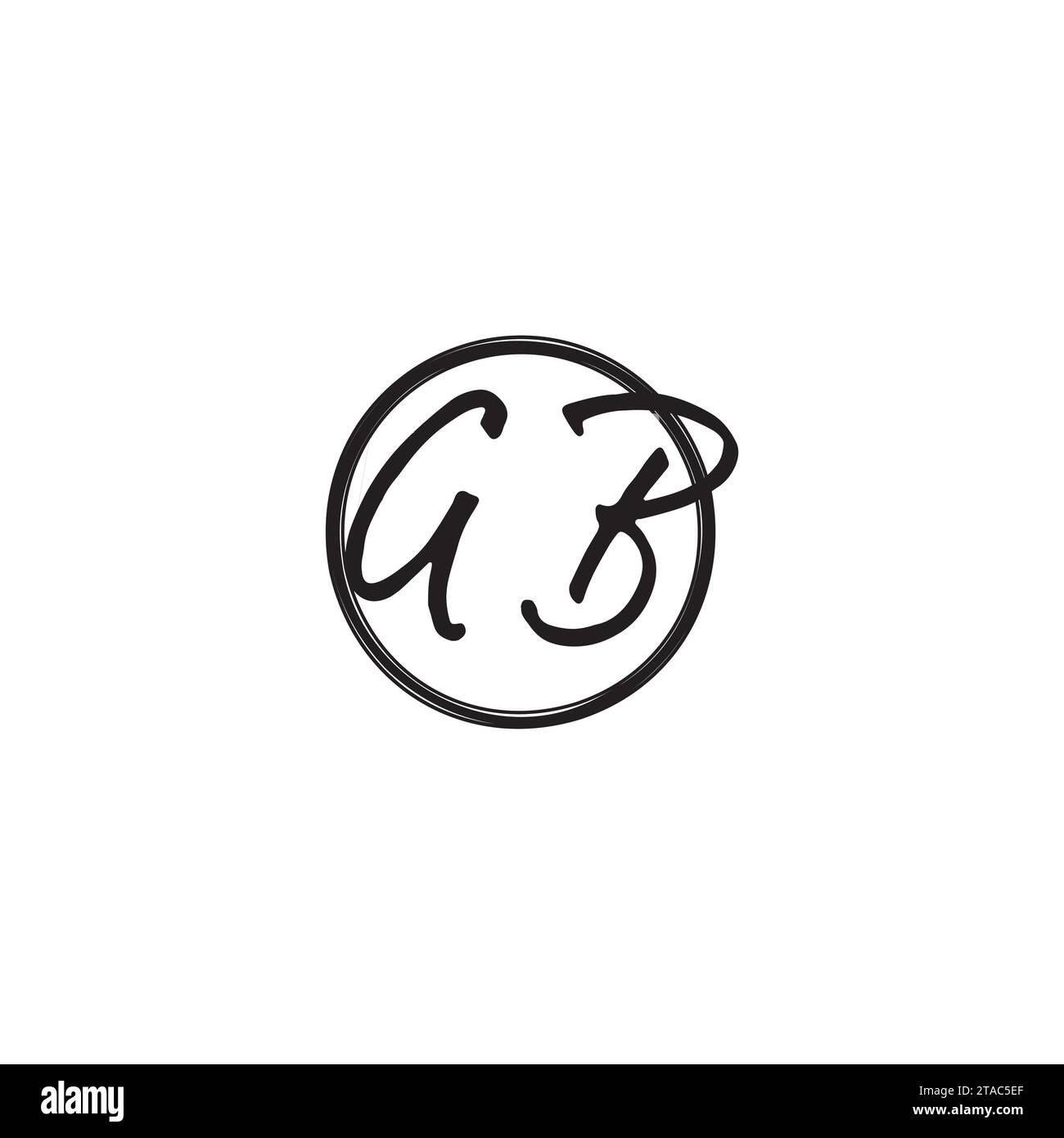 Lettres initiales de logo GB dans la conception professionnelle de haute qualité qui imprimeront bien sur tous les supports d'impression Illustration de Vecteur