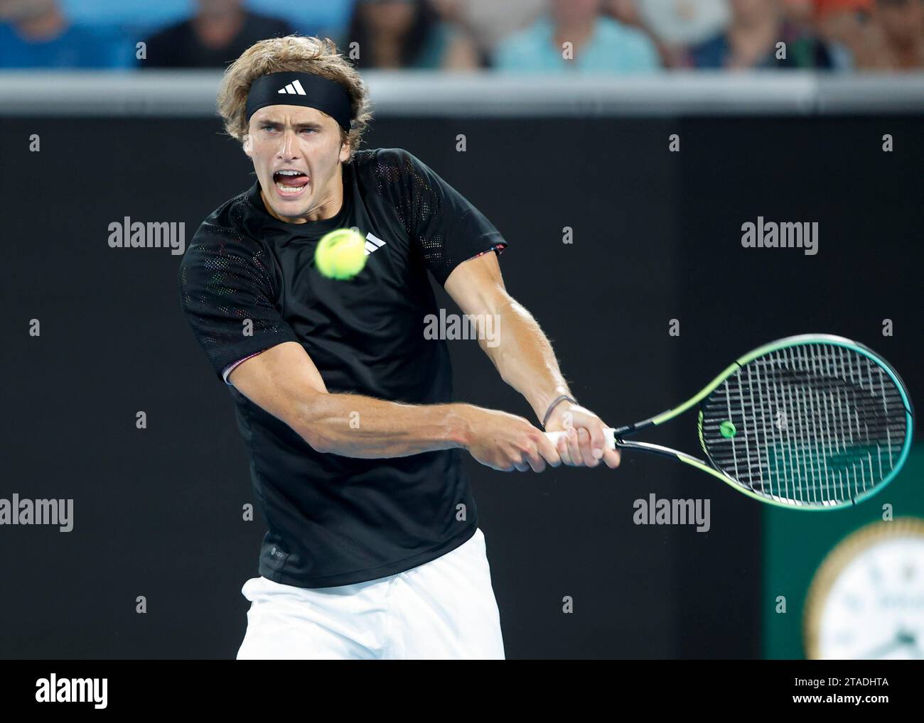 Alexander Zverev (GER), Open d'Australie 2023, Melbourne Park, Melbourne, Victoria, australien Banque D'Images