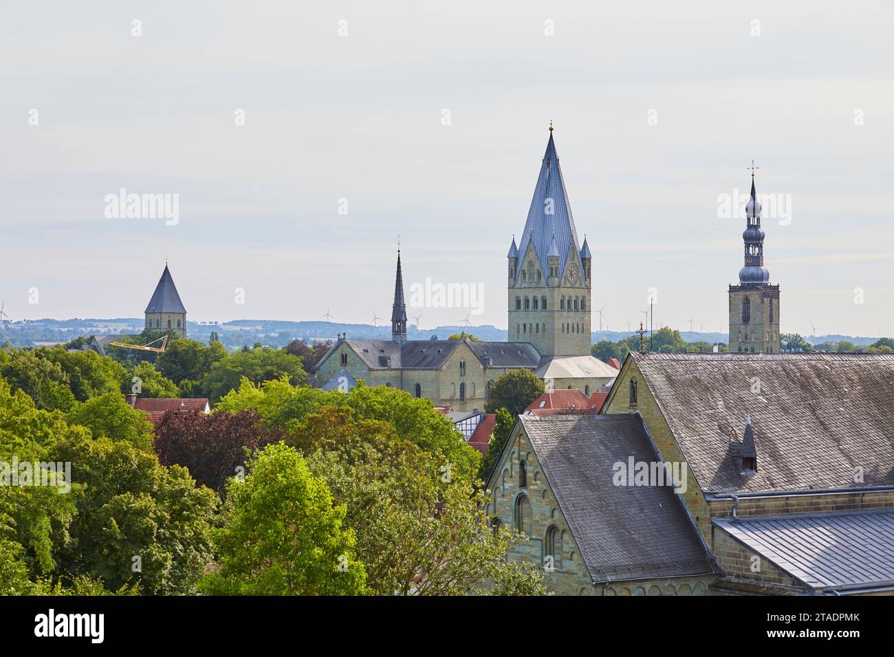 Blick auf die Soester Kirchen in Soest, Kreis Soest, NRW, - crédit : Fotografie Sarah Bömer Banque D'Images