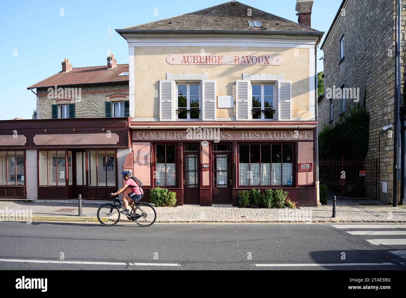 France, Val d'Oise, Auvers sur Oise ville, Auberge Ravoux Banque D'Images