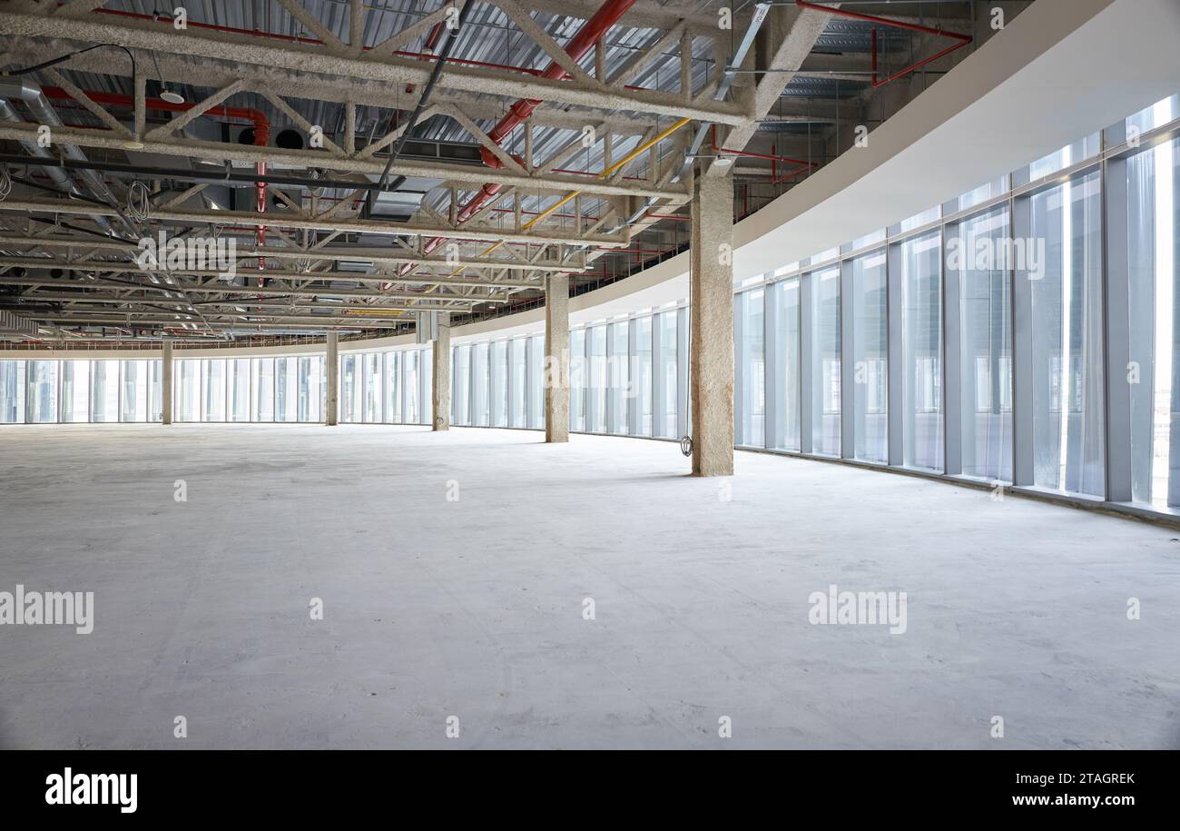 Vide nouveau design épuré de l'espace intérieur Banque D'Images