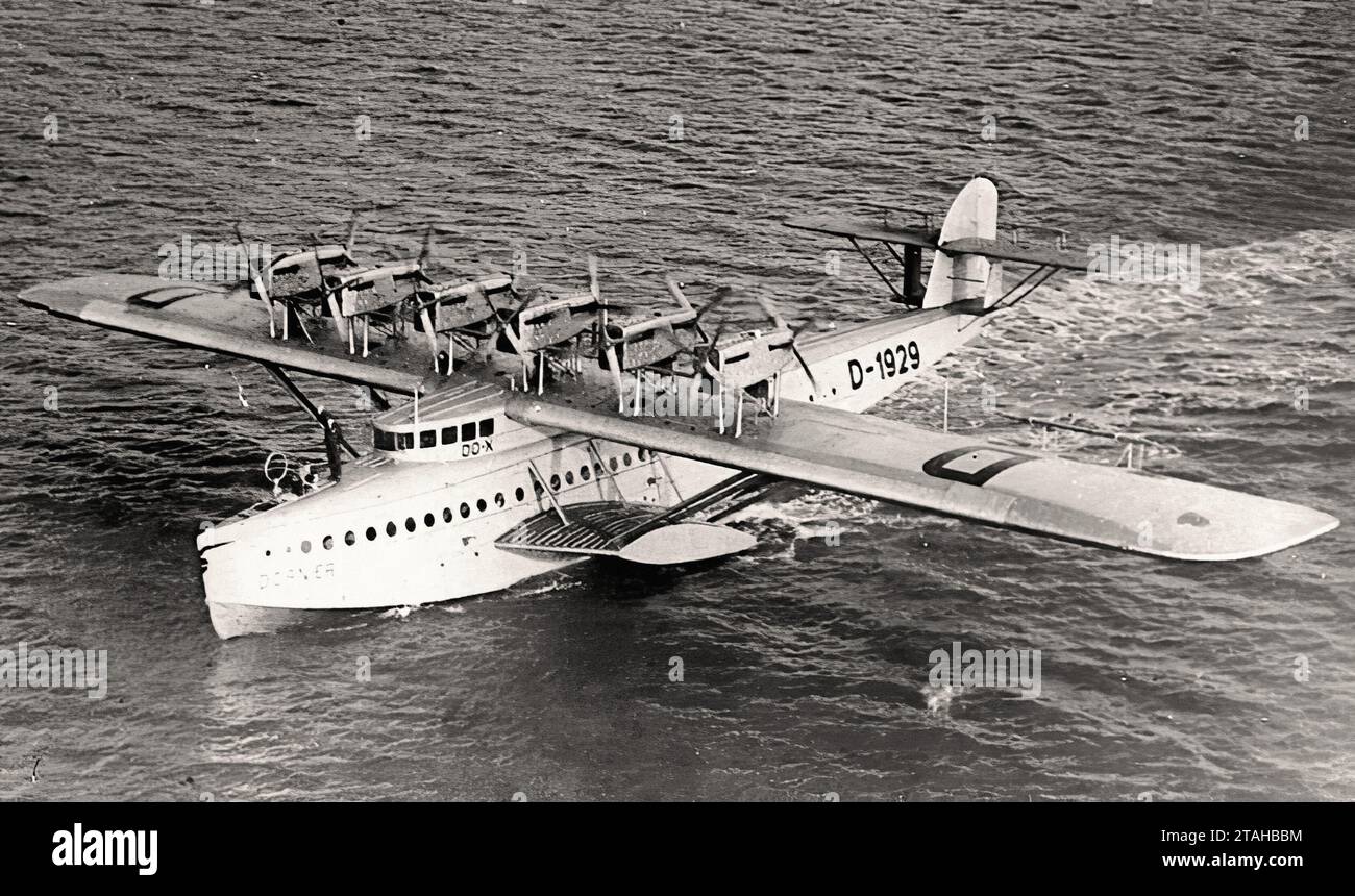 Avion - Dornier do X 1929 Banque D'Images