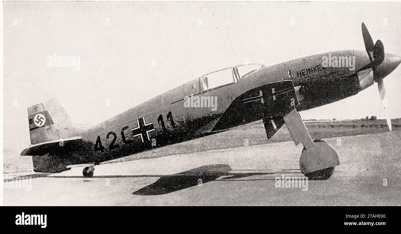 Avion - Heinkel HE 100D 00001 Banque D'Images