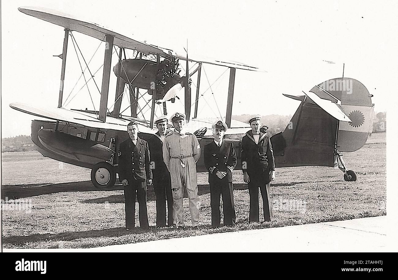 Avion - Supermarine Walrus Marine Argentine 1 Banque D'Images