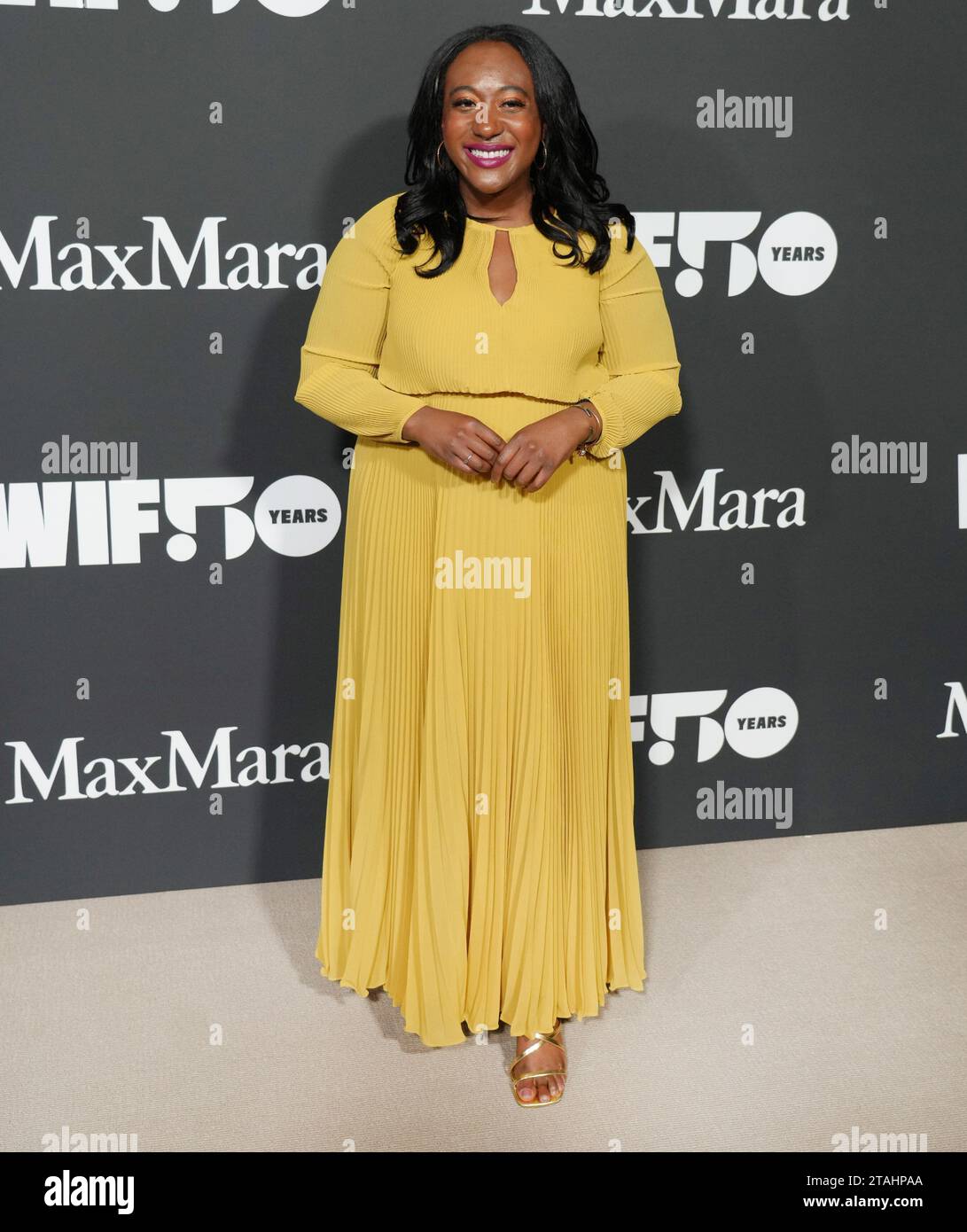 Los Angeles, États-Unis. 30 novembre 2023. Angelique Jackson à la WIF Honors 2023 présentée par Women in film qui s'est tenue à la Ray Dolby Ballroom à Hollywood, CA le jeudi 30 novembre 2023. (Photo de Sthanlee B. Mirador/Sipa USA) crédit : SIPA USA/Alamy Live News Banque D'Images