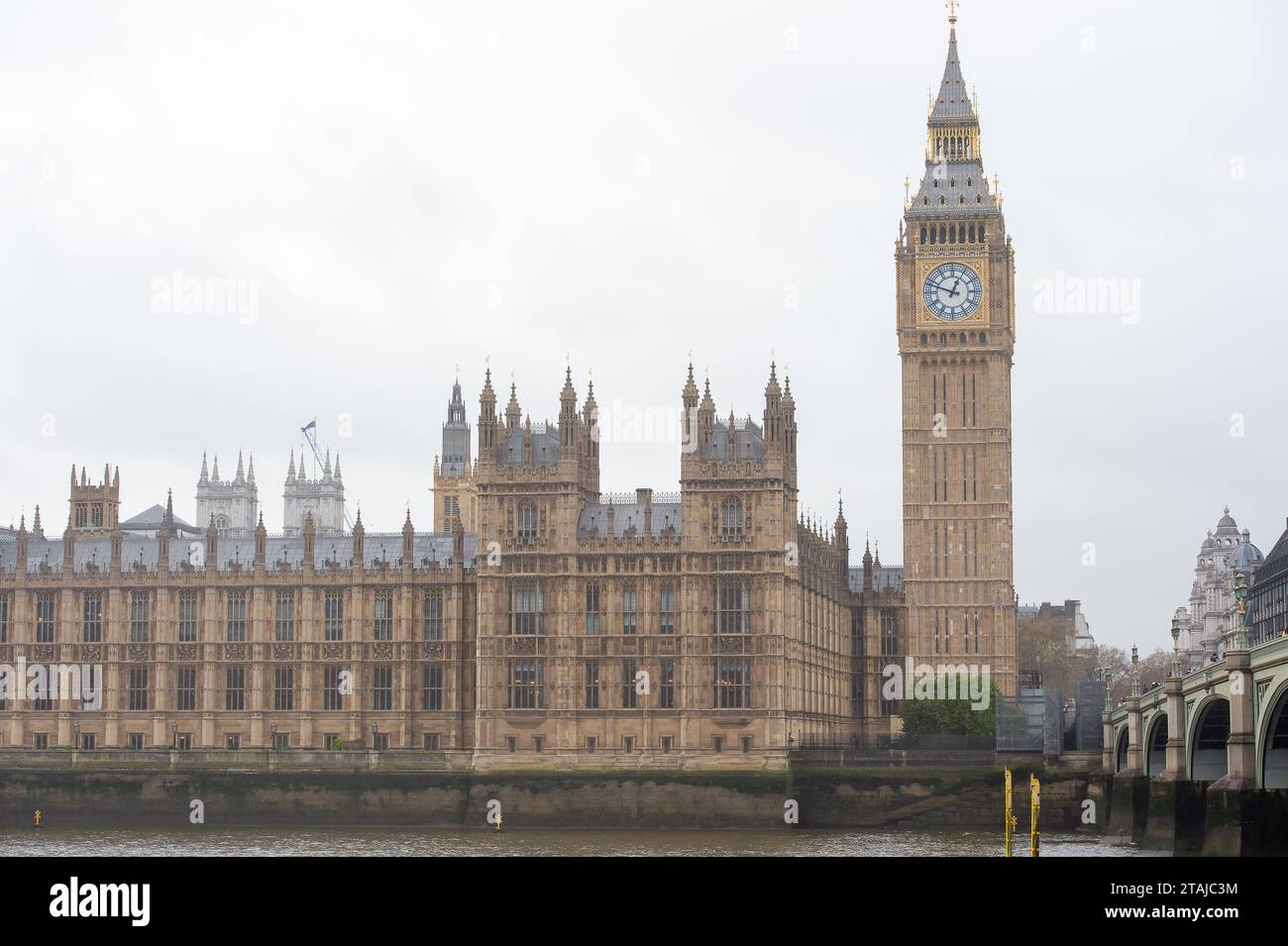 Londres, Royaume-Uni. 21 novembre 2023. Big Ben et le Palais de Westminster à Londres. Les travaillistes sont actuellement nettement en avance dans les sondages au-dessus des conservateurs. Crédit : Maureen McLean/Alamy Banque D'Images