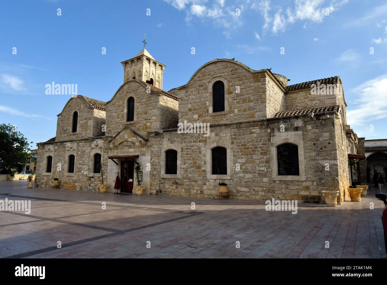 Larnaca, Chypre, ancienne église médiévale de Saint Lazare dans la partie sud chypriote de l'île Banque D'Images