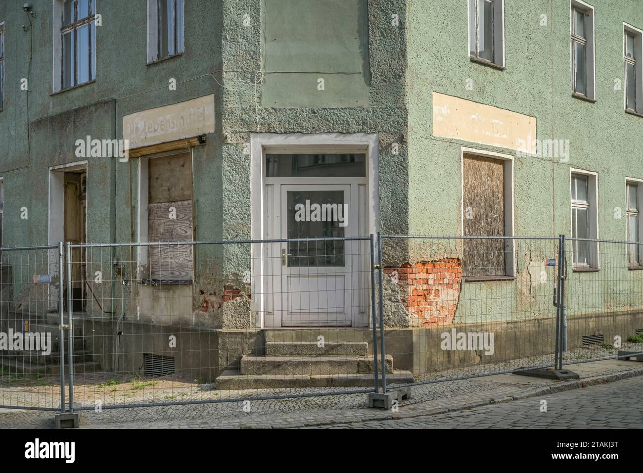 Hausruine, Brüderstraße, Angermünde, Brandenburg, Deutschland Banque D'Images