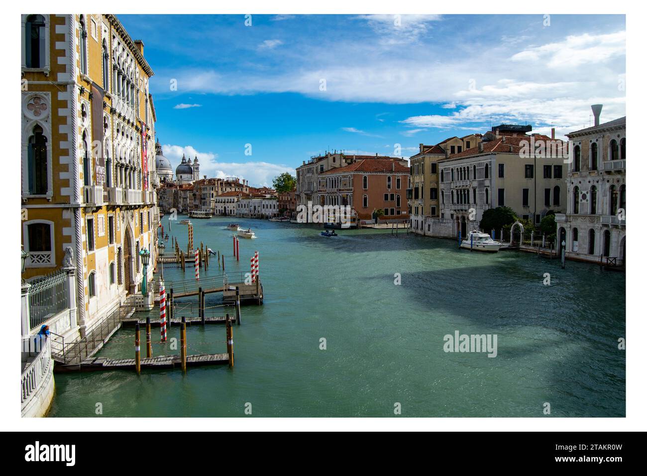 Le Grand Canal, Venise Banque D'Images