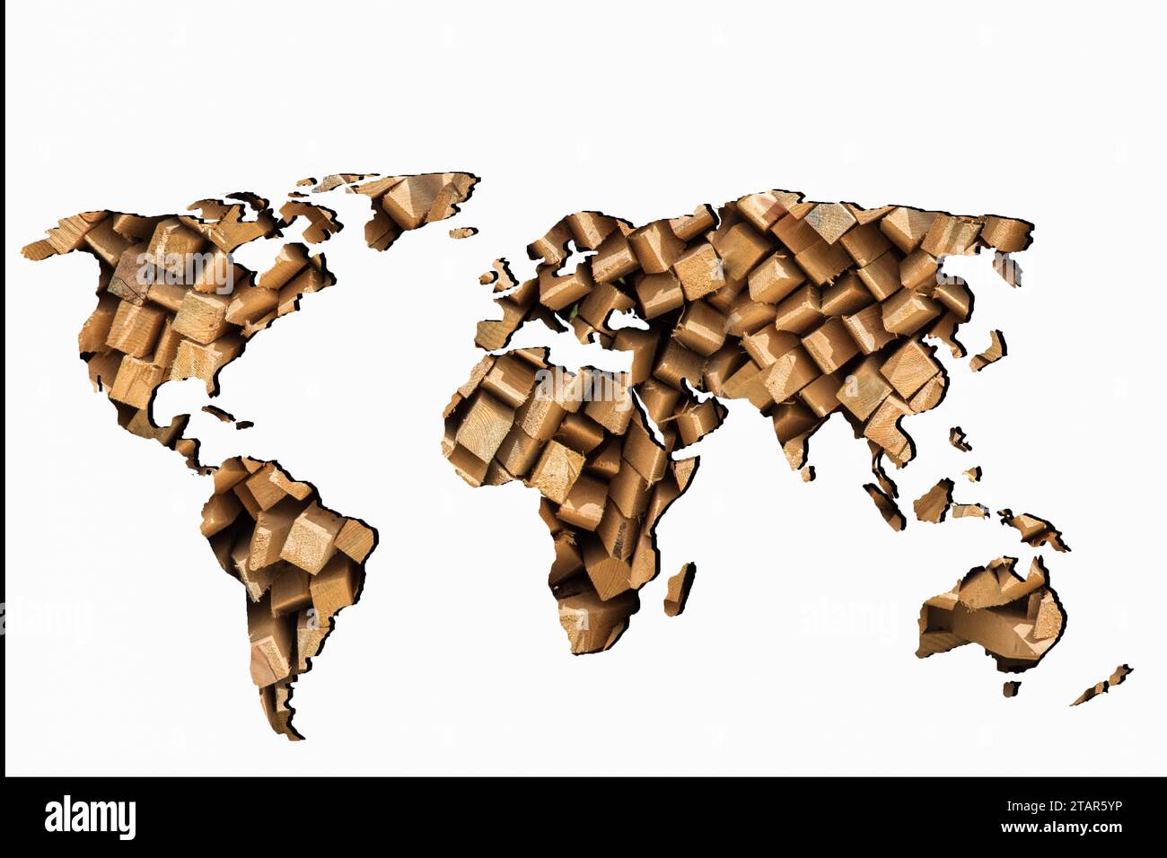 Environ esquissé carte du monde comme des concepts d'affaires global Banque D'Images