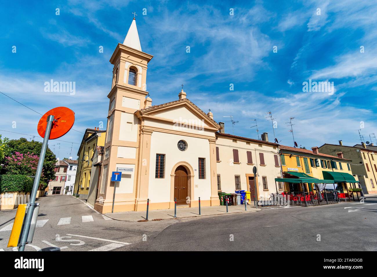 Église à Bondeno, Emilie-Romagne, Italie, Europe Banque D'Images