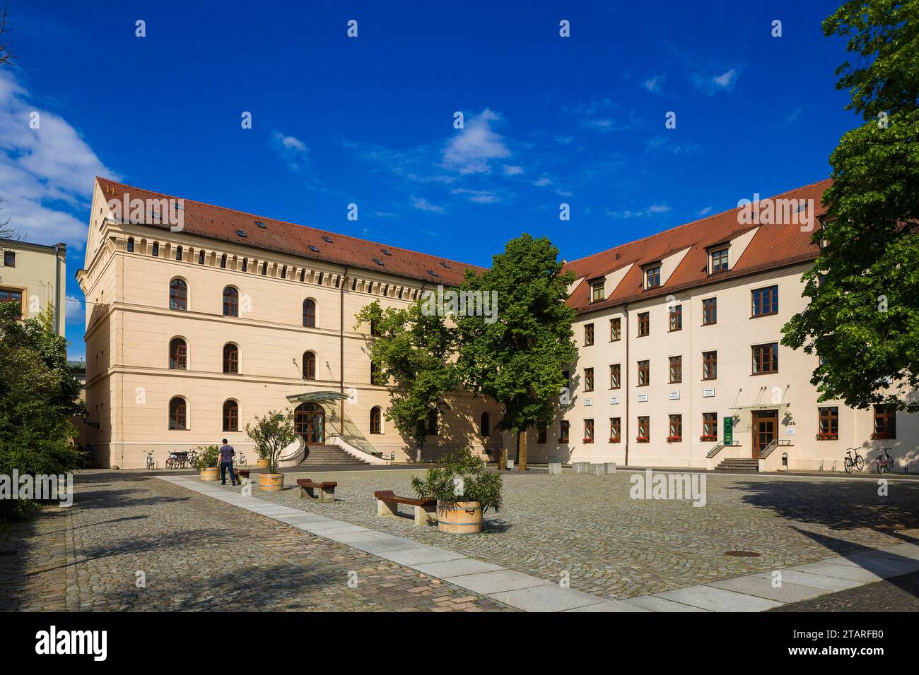 DEU Saxe-Anhalt Wittenberg Institut pour la langue et la culture allemandes e.V. à l'Université Martin Luther de Halle-Wittenberg Banque D'Images