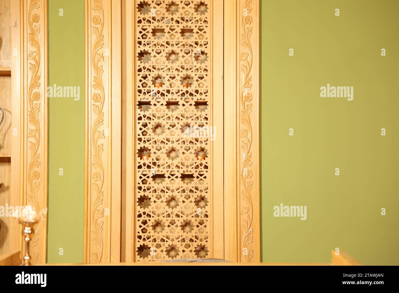 Scène de fond islamique | Studio islamique | fond islamique Banque D'Images