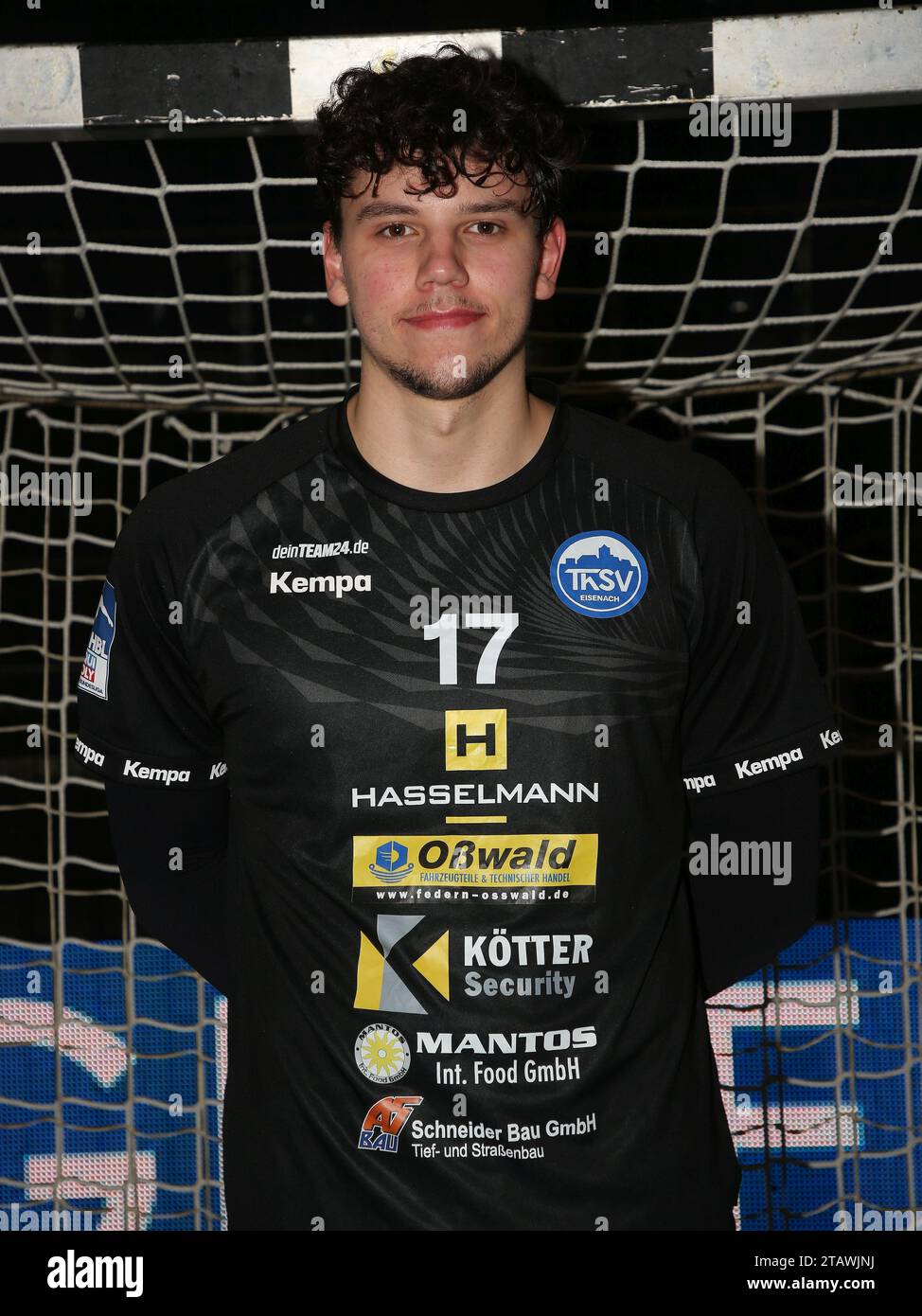 Joueur allemand de handball Marko Grgic (ThSV) Handball Bundesliga saison 2023-24 SC Magdeburg V ThSV Eisenach le 19.11.2023 à GETEC Arena Magdeburg Banque D'Images