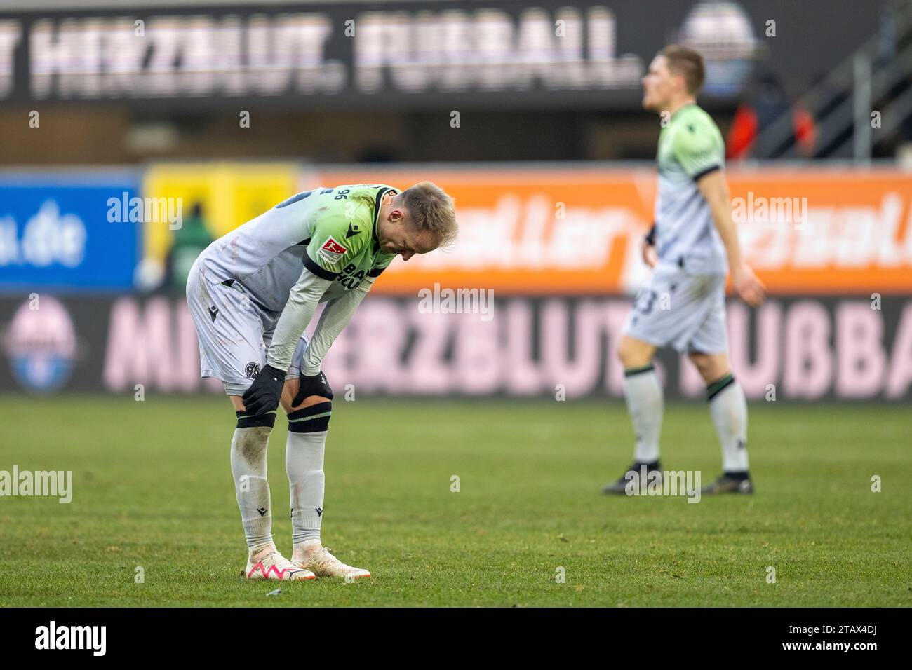Berlin, Allemagne. 03 décembre 2023. Football : Bundesliga 2, Hertha