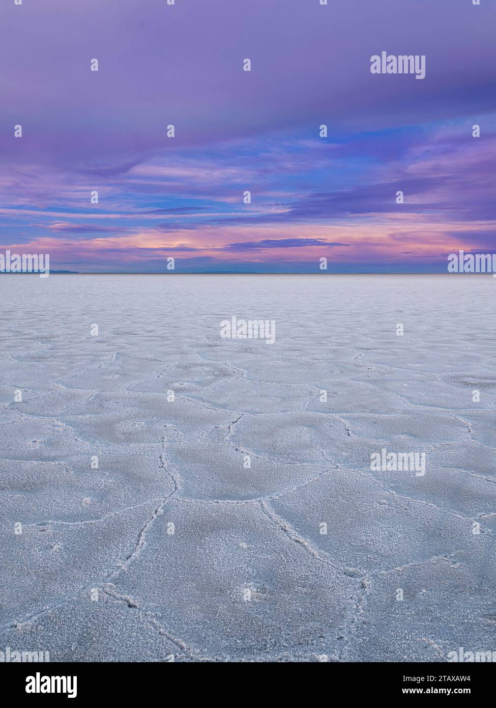 Salt Flats, Utah États-Unis Banque D'Images