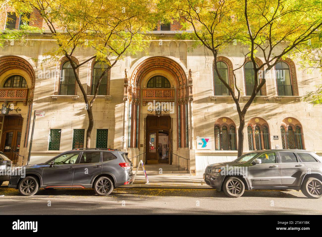 West Side YMCA Hostel, W63rd Street, New York City, N.Y.C, N.y, États-Unis d'Amérique, États-Unis d'Amérique Banque D'Images