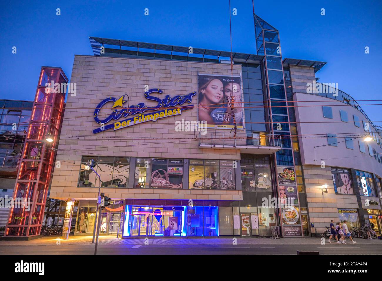 Kino Cine Star Filmpalast, Holzmarkt, Jena, Thüringen, Deutschland *** Cinema Cine Star Filmpalast, Holzmarkt, Jena, Thuringe, Allemagne crédit : Imago/Alamy Live News Banque D'Images