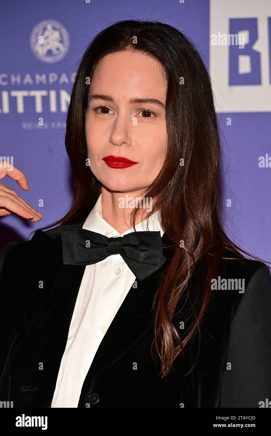 Londres, Royaume-Uni. 3 décembre 2023. Katherine Waterston participe au 26e British Independent film Awards 2023 à Old Billingsgate, Londres, Royaume-Uni. Crédit : Voir Li/Picture Capital/Alamy Live News Banque D'Images