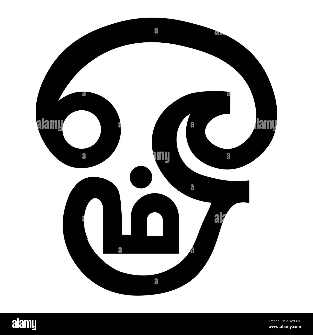 Symbole hindou om en langue tamoule Illustration de Vecteur