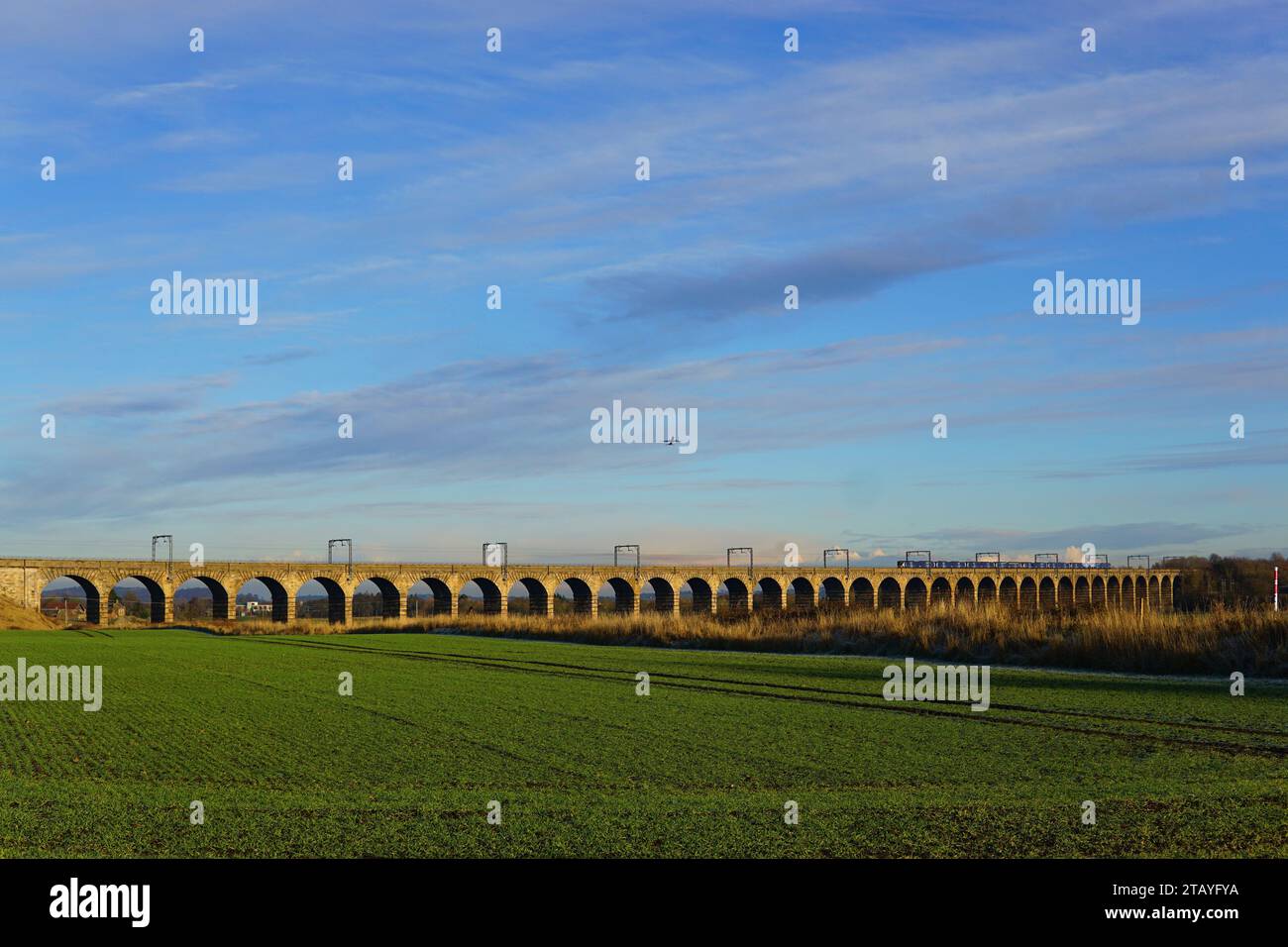 Viaduc de la vallée d'Almond West Lothian Banque D'Images