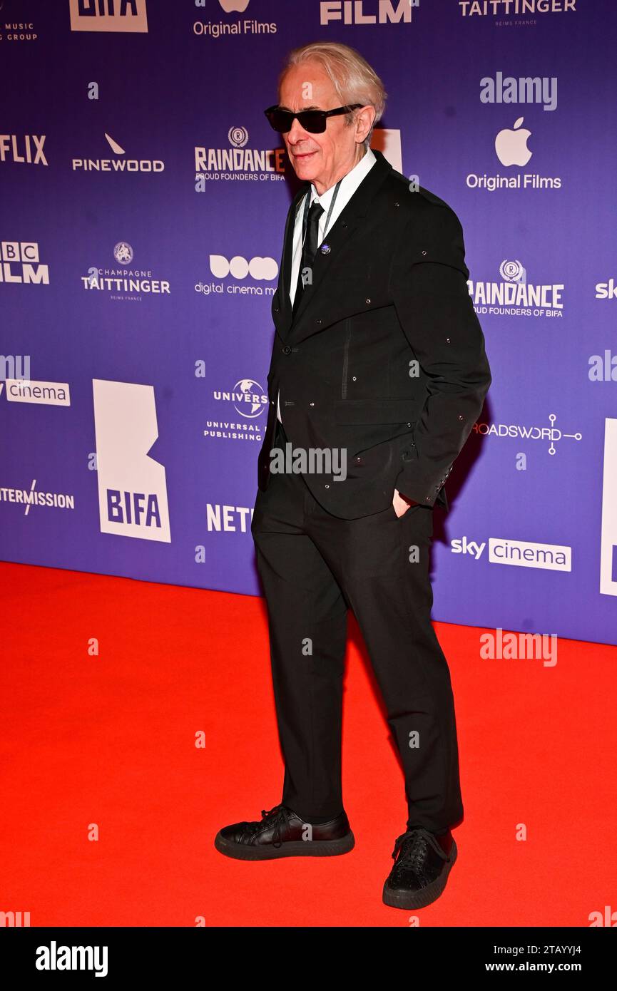 Londres, Royaume-Uni. 3 décembre 2023. Elliot Grove participe au 26e British Independent film Awards 2023 à Old Billingsgate, Londres, Royaume-Uni. Crédit : Voir Li/Picture Capital/Alamy Live News Banque D'Images