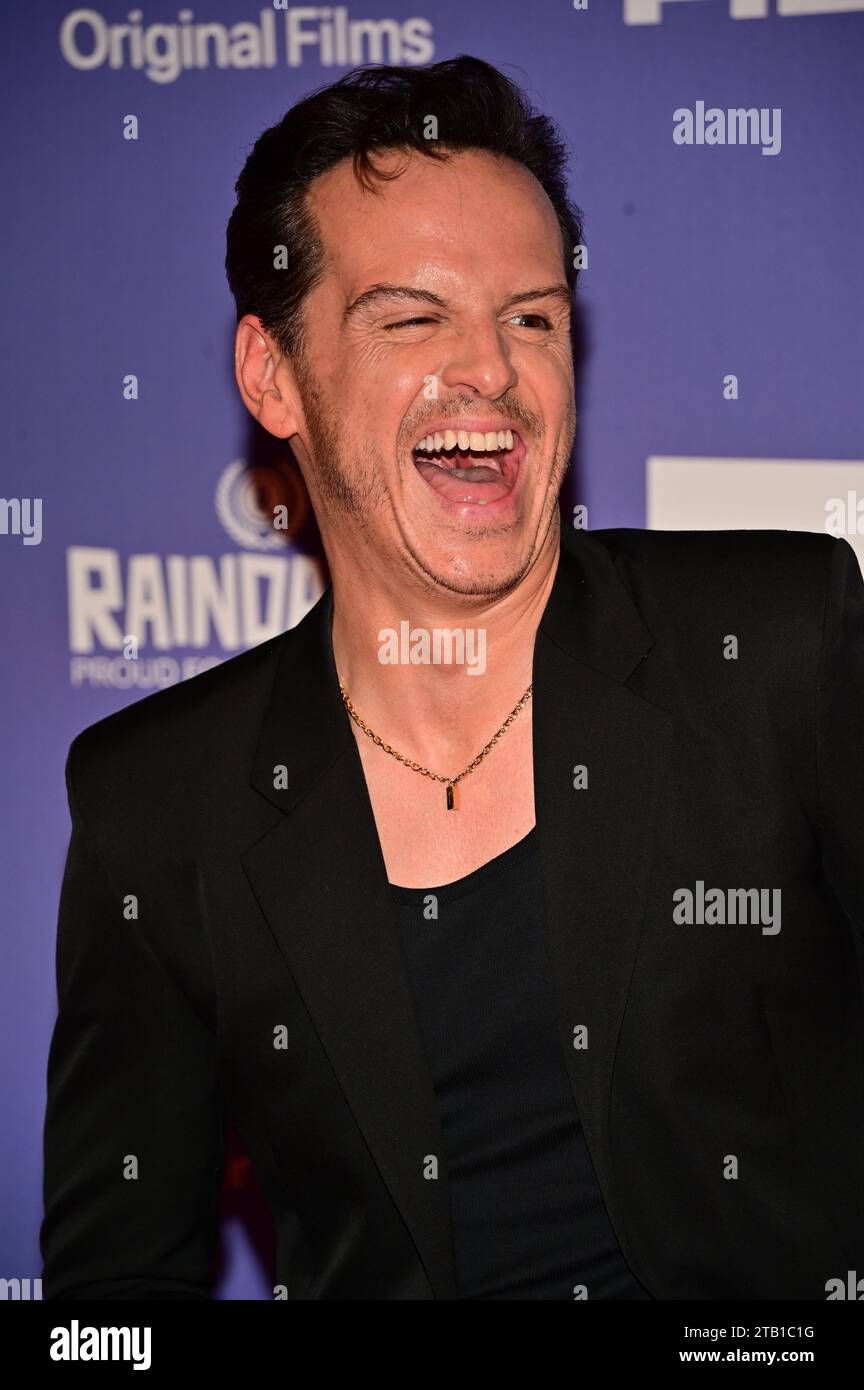 Londres, Royaume-Uni. 3 décembre 2023. Andrew Scott participe au 26e British Independent film Awards 2023 à Old Billingsgate, Londres, Royaume-Uni. Banque D'Images