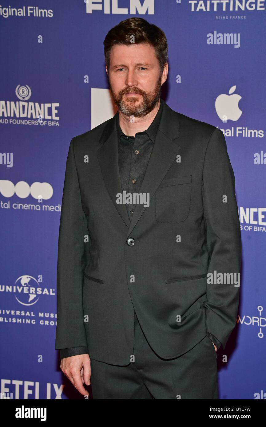 Londres, Royaume-Uni. 3 décembre 2023. Andrew Haigh participe au 26e British Independent film Awards 2023 à Old Billingsgate, Londres, Royaume-Uni. Crédit : Voir Li/Picture Capital/Alamy Live News Banque D'Images