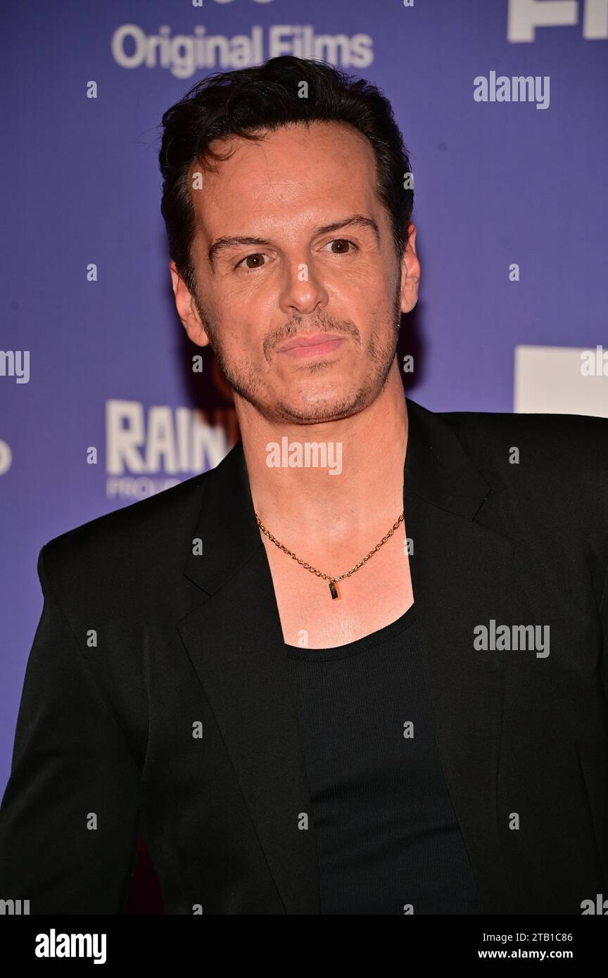 Londres, Royaume-Uni. 3 décembre 2023. Andrew Scott participe au 26e British Independent film Awards 2023 à Old Billingsgate, Londres, Royaume-Uni. Crédit : Voir Li/Picture Capital/Alamy Live News Banque D'Images