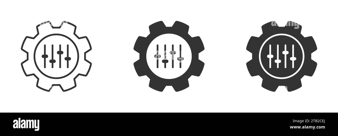 Icône de personnalisation. Conception simple. Illustration vectorielle Illustration de Vecteur