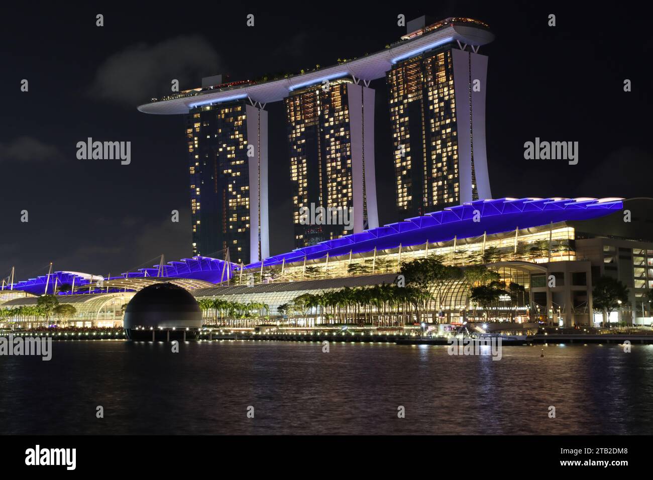 Marina Bay Sands, Singapour Banque D'Images