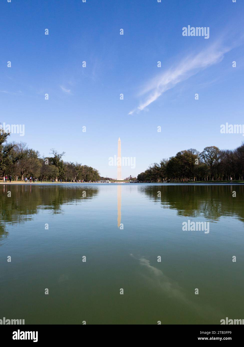 Le Washington Monument est un obélisque du National Mall de Washington, D.C., construit pour commémorer George Washington, un père fondateur des États-Unis Banque D'Images
