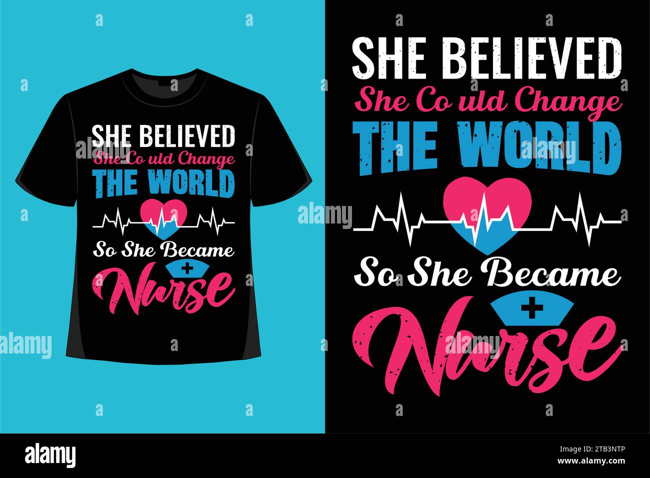 Nurse T-shirt Design, Nursing quotes T-shirt Design, Nurse Superhero, Nurse Heart, Nurse Life Illustration de Vecteur