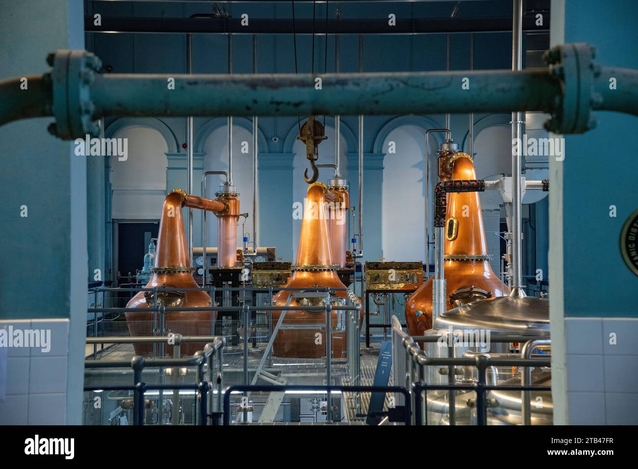 The Pump House à Thompson Dock Titanic Distillery, Belfast, Irlande du Nord Banque D'Images