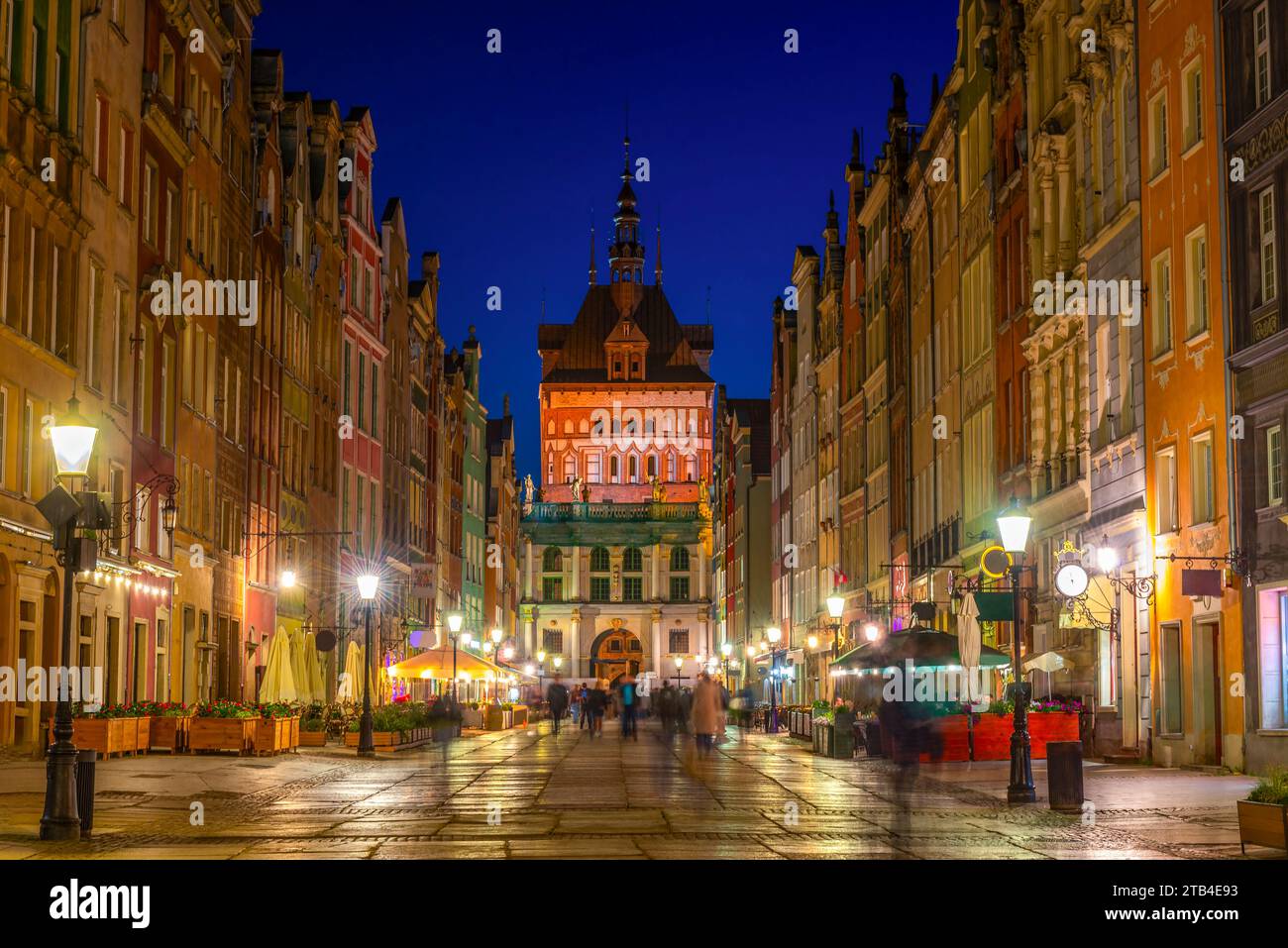 Portes dorées à Gdansk Banque D'Images