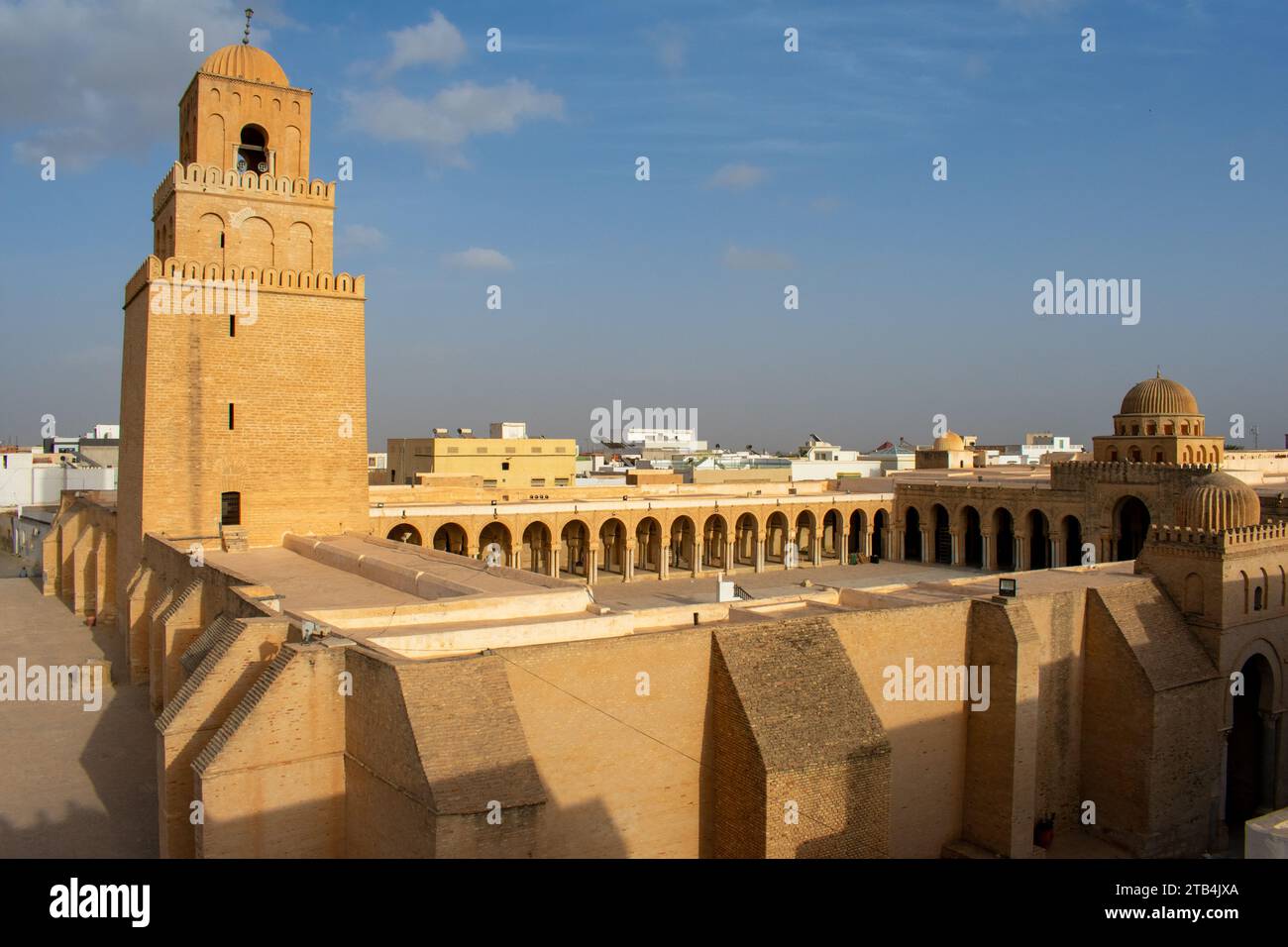 Désert du Sahara en Tunisie, Afrique du Nord. Beau paysage de sable et de dunes. Banque D'Images