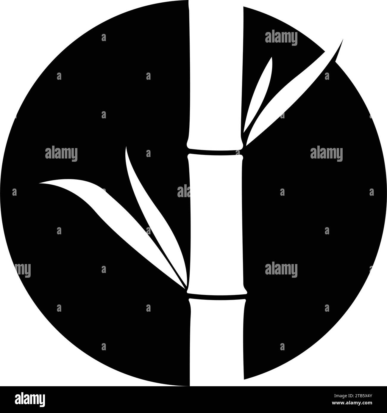 Canne à sucre icône Vector Illustration design modèle de logo Illustration de Vecteur