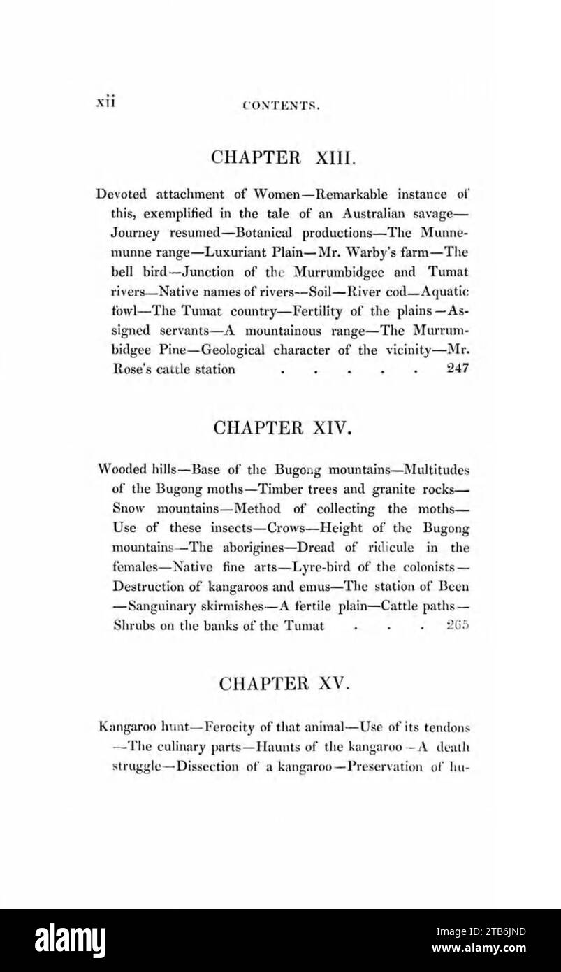 Errances en Nouvelle-Galles du Sud, Batavia, Pedir Coast, Singapour et en Chine Banque D'Images