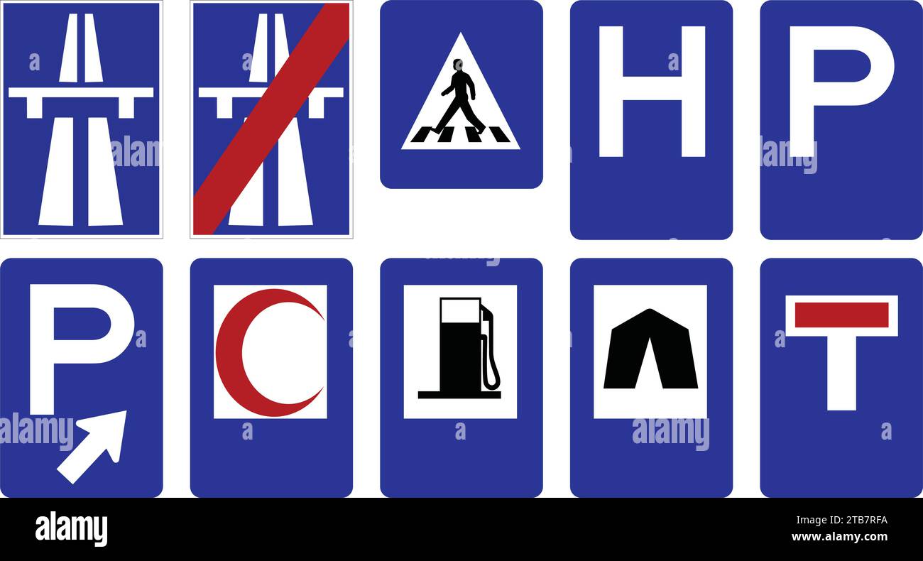 la-signalisation-routi-re-en-arabe-banque-d-images-vectorielles-alamy