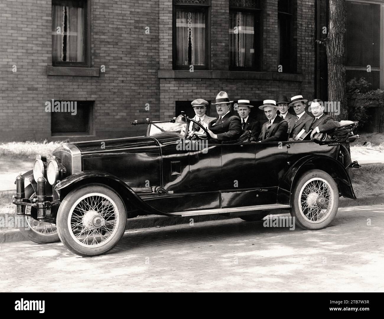 Doble 7 passagers modèle C, Printemps de 1917, 1916 modèle - série C - photo de voiture ancienne Banque D'Images
