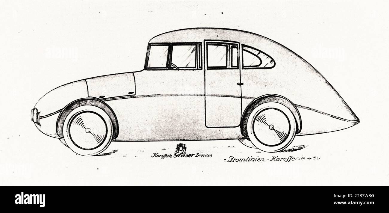 Jaray Gläser body - photo de voiture ancienne Banque D'Images