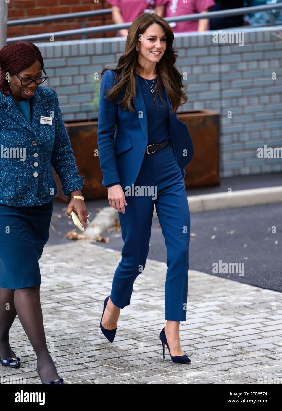 Londres, Royaume-Uni. 5 décembre 2023. La Princesse de Galles inaugure officiellement la nouvelle unité de chirurgie de jour pour enfants d’Evelina London, à Londres. Crédit : Doug Peters/EMPICS/Alamy Live News Banque D'Images