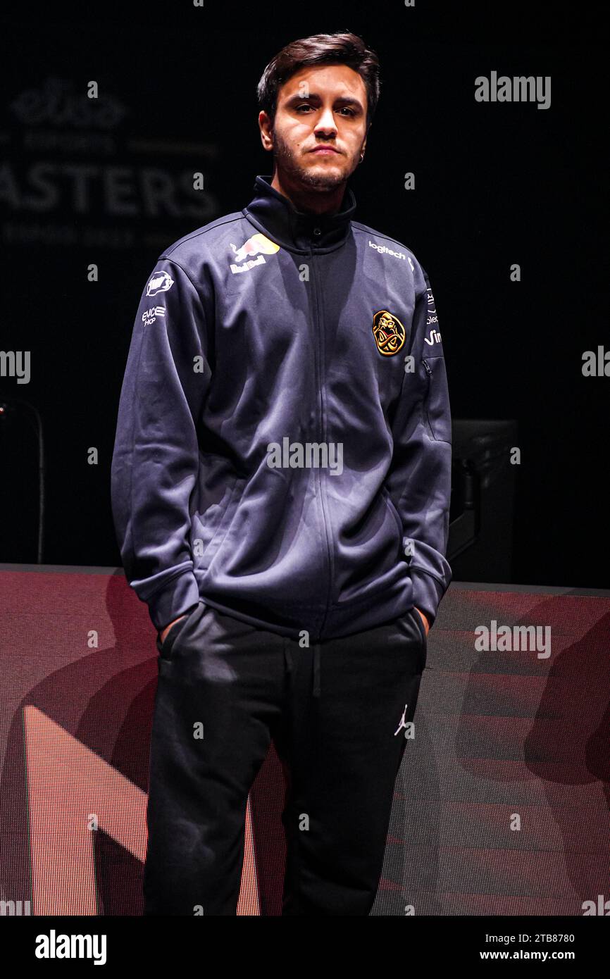 ESPOO, FINLANDE - DÉCEMBRE 1 : Alvaro 'SunPayus' Garcia of ENCE pendant Elisa Masters Espoo 2023 - jour 3 au Metro Areena le 1 décembre 2023 à Espoo, Finlande. (Photo de Gabriel Calvino Alonso/Orange Pictures) Banque D'Images