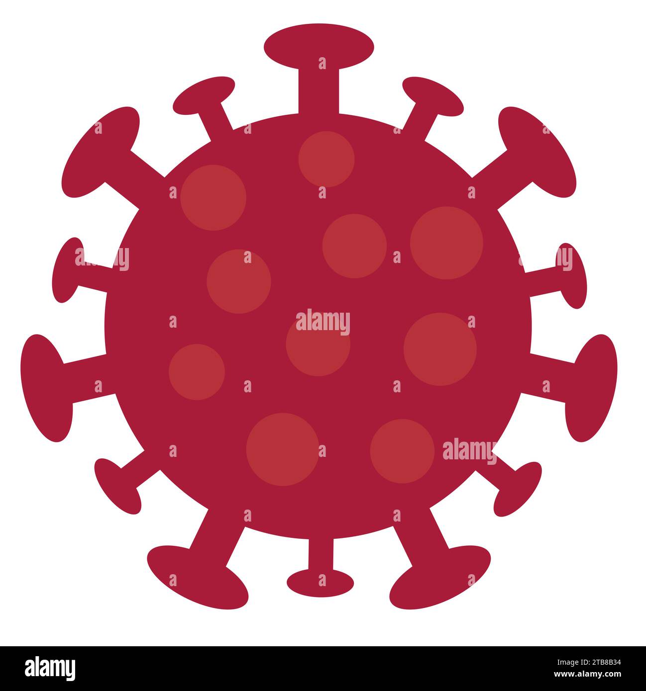 Illustration du vecteur du virus corona covid 19 Illustration de Vecteur