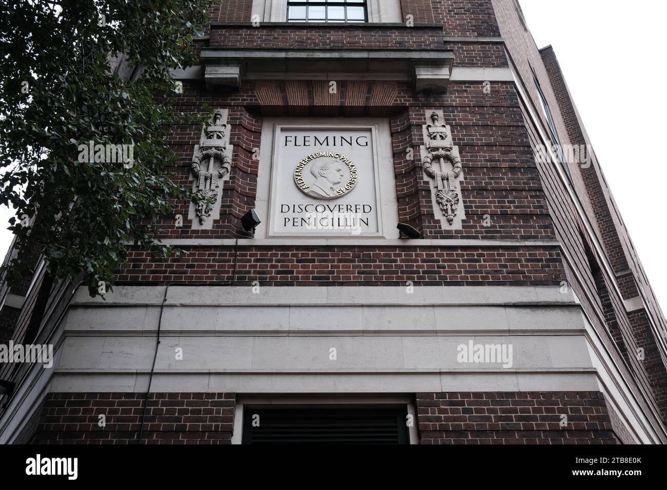 Alexander Fleming Memorial Banque D'Images