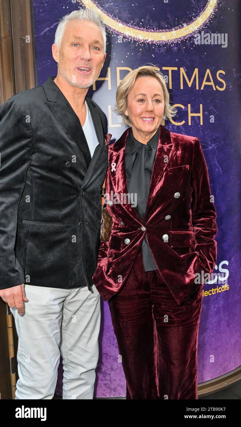 Londres, Royaume-Uni. 05 décembre 2023. Martin Kemp et Shirlie Kemp assistent au déjeuner de Noël du TRIC (Television and radio Industries Club) au The Londoner Hotel, Londres, Royaume-Uni. Crédit : LFP/Alamy Live News Banque D'Images