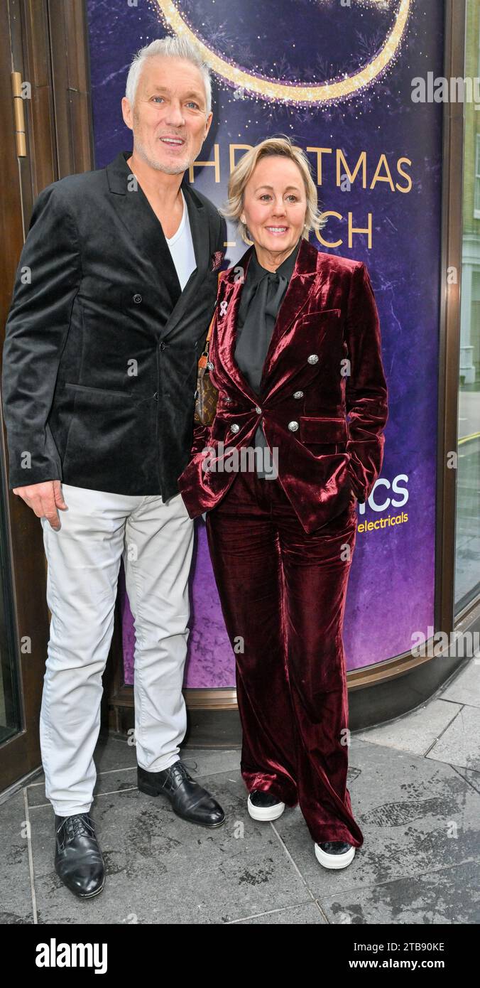 Londres, Royaume-Uni. 05 décembre 2023. Martin Kemp et Shirlie Kemp assistent au déjeuner de Noël du TRIC (Television and radio Industries Club) au The Londoner Hotel, Londres, Royaume-Uni. Crédit : LFP/Alamy Live News Banque D'Images